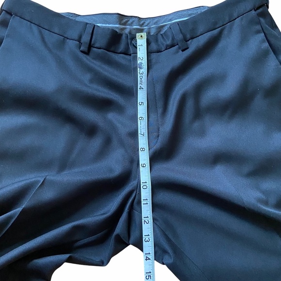 Haggar Men’s Black Dress Pant 36W x 30L - Picture 10 of 13